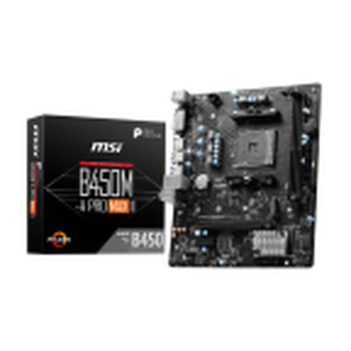 Placa Base MSI B450M-A PRO MAX II  AMD B450 AMD AMD AM4
