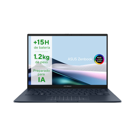 Laptop Asus ZenBook 14 OLED UX3405MA-PP606W 14" 512 GB SSD Qwerty US Intel Core Ultra 7 155H 16 GB RAM