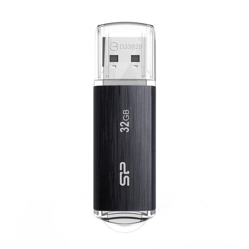 Memoria USB Silicon Power SP032GBUF3B02V1K Negro 32 GB