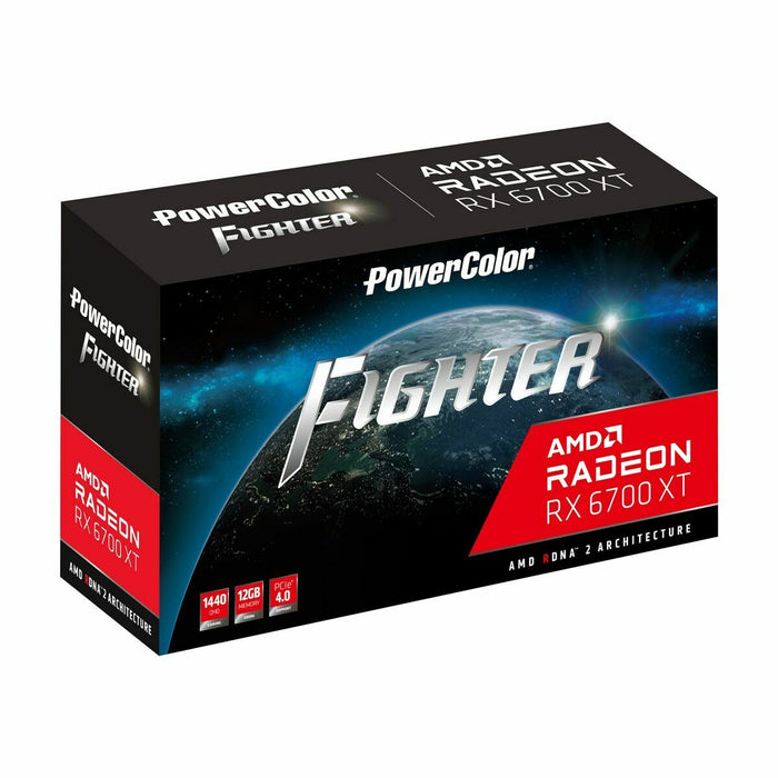 Tarjeta Gráfica Powercolor AMD Radeon RX 6700XT 12 GB GDDR6