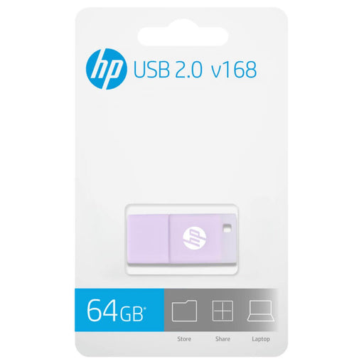 Memoria USB HP X168 Lila 64 GB