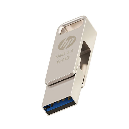 Memoria USB HP X206C Plateado 64 GB