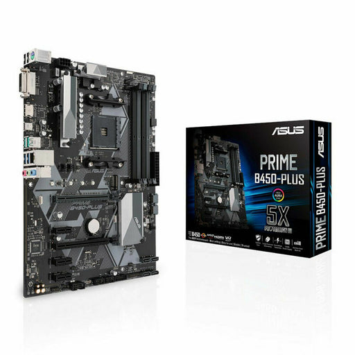 Placa Base Asus PRIME B450-PLUS ATX DDR4 AM4 AMD B450 AMD AMD AM4