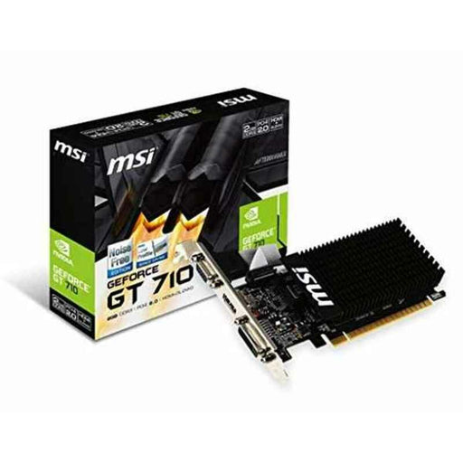 Tarjeta Gráfica MSI GeForce GT710 2 GB DDR3 GDDR3