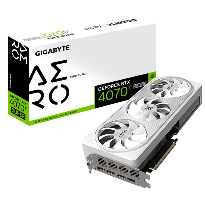 Tarjeta Gráfica Gigabyte GV-N407TSAERO OC-16G GeForce RTX 4070 Ti 16 GB GDDR6X