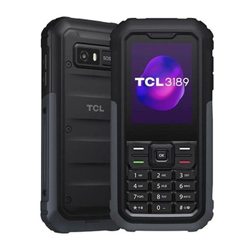 Teléfono Móvil TCL 3189 2,4" Gris Negro/Gris