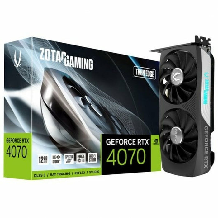 Tarjeta Gráfica Zotac GeForce RTX 4070 Twin Edge GEFORCE RTX 4070 12 GB GDDR6