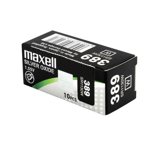 Pilas de Botón Maxell SR1130W 389 1,55 V Pilas de Botón