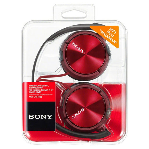 Auriculares de Diadema Sony MDR-ZX310AP Rojo