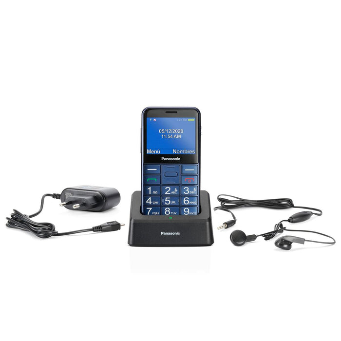 Teléfono Móvil para Mayores Panasonic KX-TU155EXCN 2,4" Azul