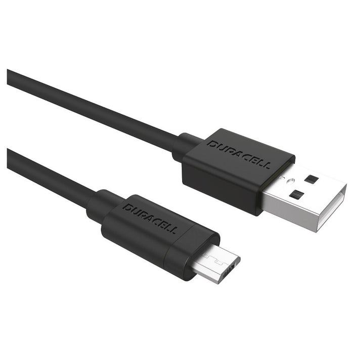 Cable USB DURACELL USB5023A 2 m Negro (1 unidad)
