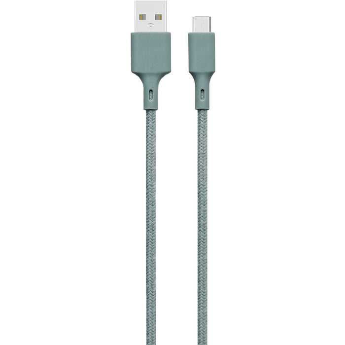 Cable USB BigBen Connected JGCBLCOTMIC2MNG Verde 2 m (1 unidad)