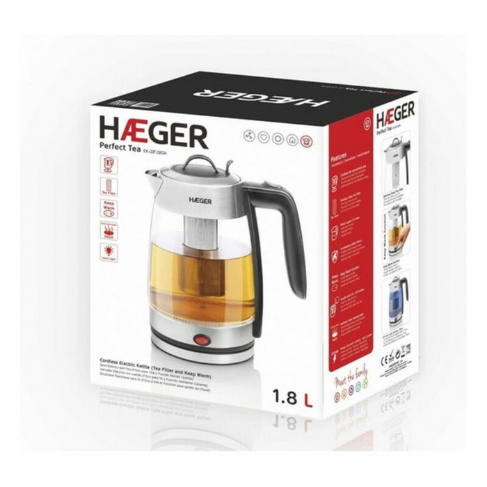 Hervidor y Tetera Eléctrica Haeger Perfect Tea 2200 W 1,8 L
