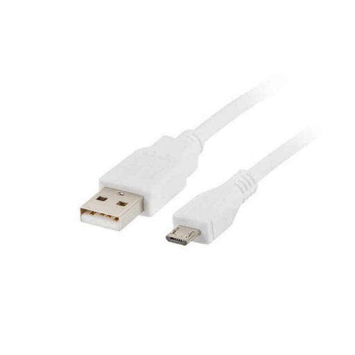 Cable Micro USB Lanberg Blanco