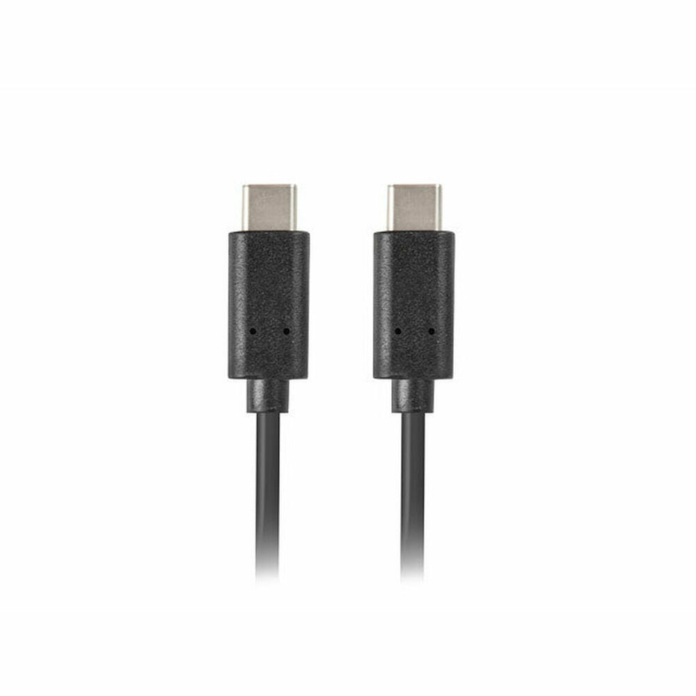 Cable USB C Lanberg CA-CMCM-31CU-0005-BK Negro