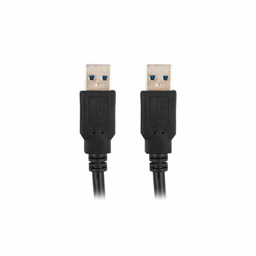 Cable USB Lanberg CA-USBA-30CU-0018-BK Negro 1,8 m