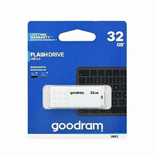 Memoria USB GoodRam UME2-0320W0R11 5 MB/s-20 MB/s Blanco 32 GB