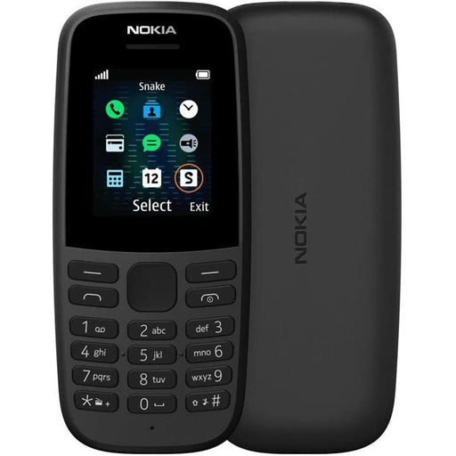 Teléfono Móvil Nokia Negro 1,8"