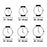 Reloj Unisex Casio LTP-1310PD-7BVEG