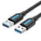 Cable USB Vention CONBF 1 m Negro (1 unidad)