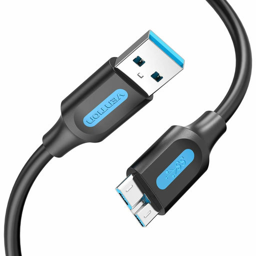 Cable USB Vention COPBG 1,5 m Negro (1 unidad)