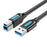Cable USB Vention COOBI Negro 3 m (1 unidad)