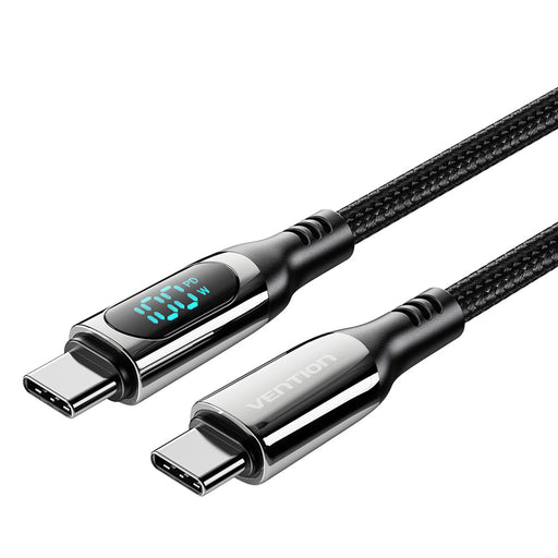Cable USB Vention TAYBAV 1,2 m Negro (1 unidad)