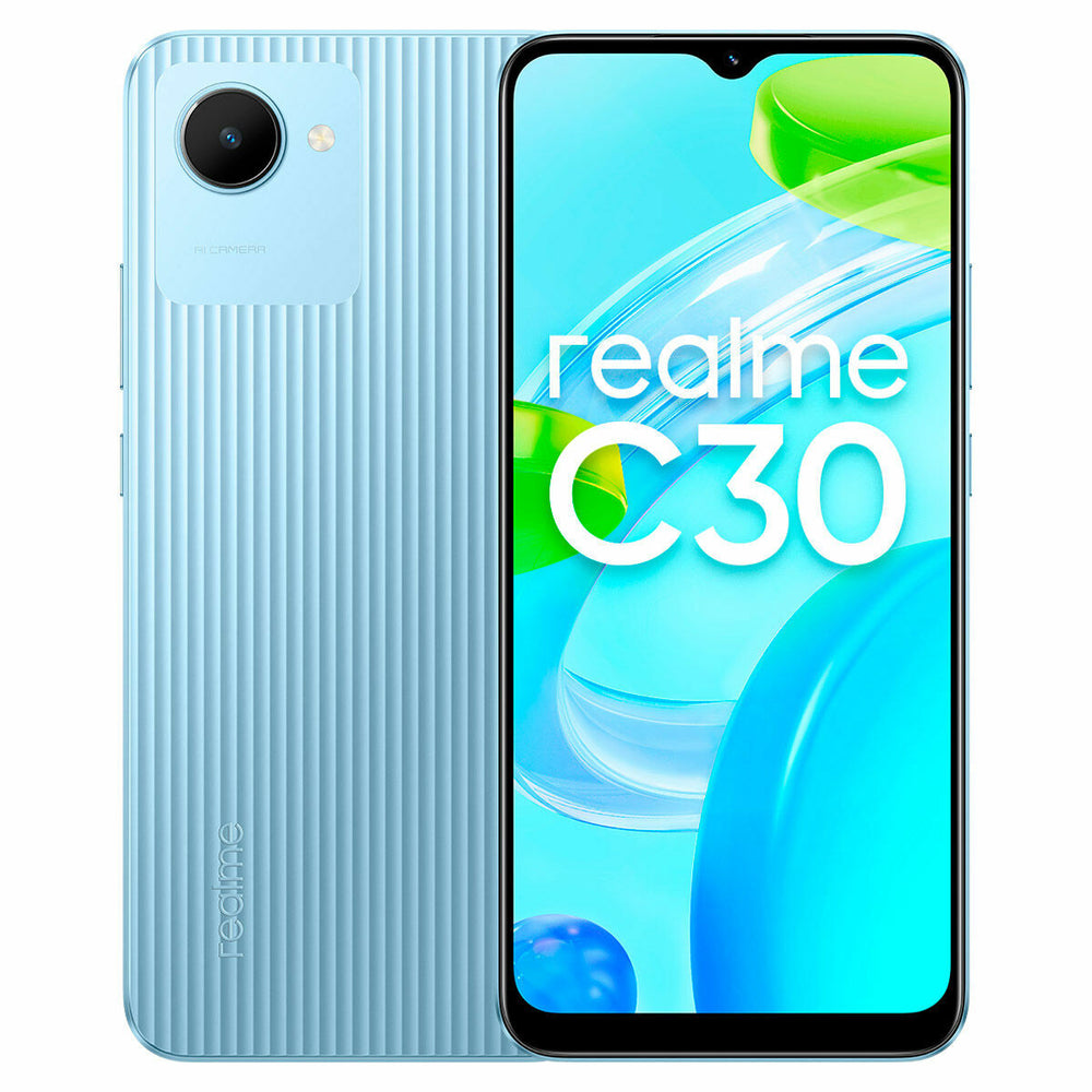 Smartphone Realme C30 3GB 32GB Azul 3 GB RAM Octa Core Unisoc 6,5" 32 GB 1 TB 6.5"