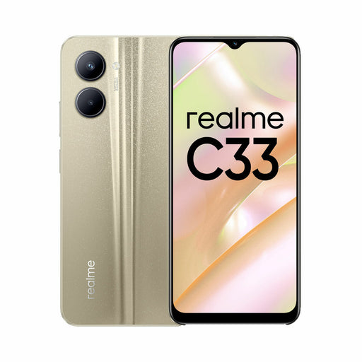 Smartphone Realme C33 Dorado 4 GB RAM Octa Core Unisoc 6,5" 64 GB 1 TB