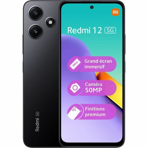 Smartphone Xiaomi REDMI 12 5G 4-128 BK 6,8" 4 GB RAM 128 GB Negro