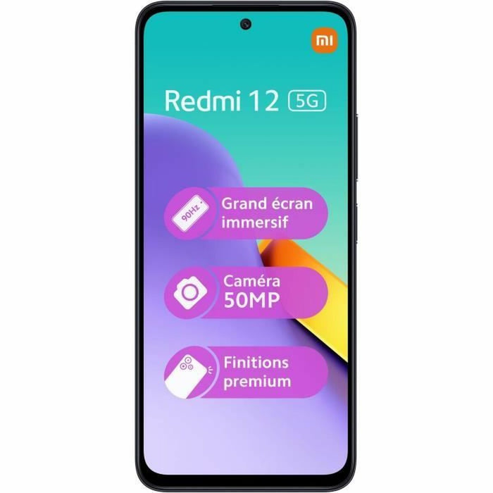 Smartphone Xiaomi REDMI 12 5G 4-128 BK 6,8" 4 GB RAM 128 GB Negro