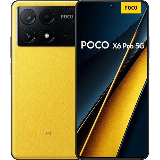 Smartphone Poco POCO X6 Pro 5G 6,67" MediaTek Dimensity 8300-Ultra 6,7" Octa Core 8 GB RAM 256 GB Amarillo