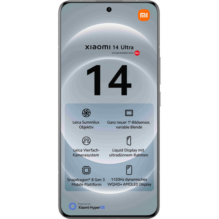 Smartphone Xiaomi 14 Ultra 6,73" 16 GB RAM 512 GB Blanco
