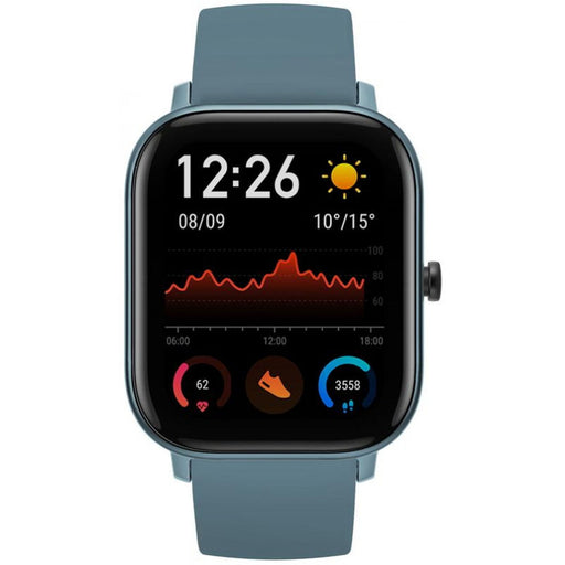 Smartwatch Amazfit GTS 1,65" AMOLED GPS 220 mAh Azul 1,65"