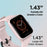 Smartwatch Amazfit Bip U Pro 1,43" GPS Bluetooth Negro Rosa 1,43"