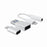 Cable USB CoolBox COO-CKIT-APPL Blanco