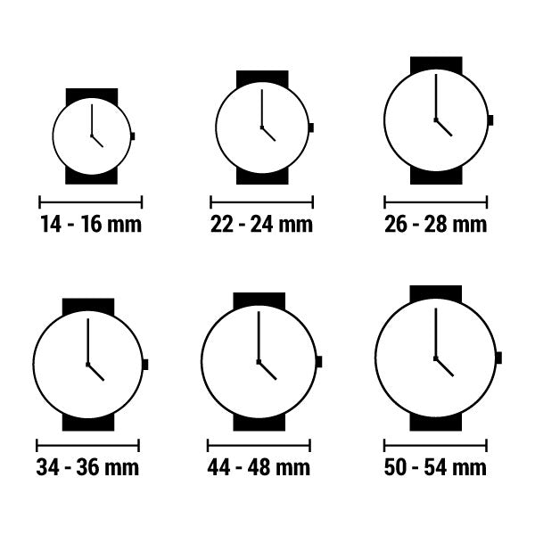 Reloj Unisex Stamps STAMPS_YLLW (Ø 40 mm)