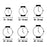 Reloj Unisex Watx & Colors RWA1001  (Ø 43 mm)