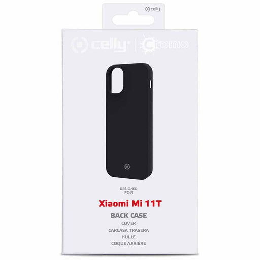 Funda para Móvil Celly CROMO972BK Negro Xiaomi Mi 11T