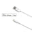 Cable USB a Lightning Celly USBLIGHT 1 m Blanco