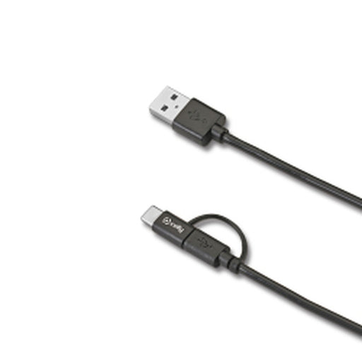 Cable USB-C a USB Celly USBCMICRO Negro