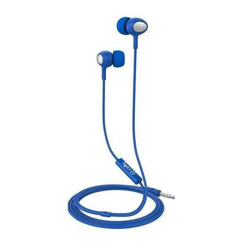 Auriculares con Micrófono Celly UP500 Azul