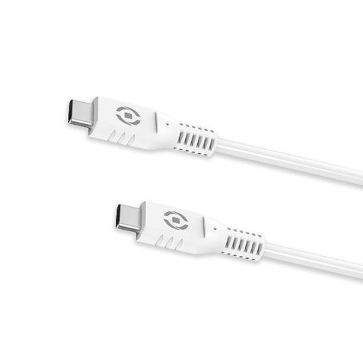 Cable USB C Celly USBCUSBCWH Blanco 1 m