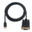 Adaptador USB C a VGA Ewent EC1052 Negro 1,8 m