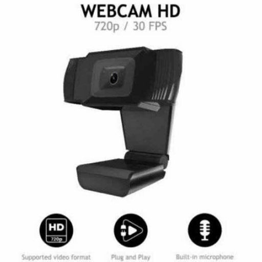 Webcam Nilox NXWC02 HD 720P Full HD Negro