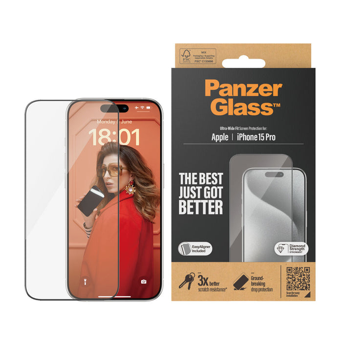 Protector de Pantalla para Móvil Panzer Glass 2810 Apple