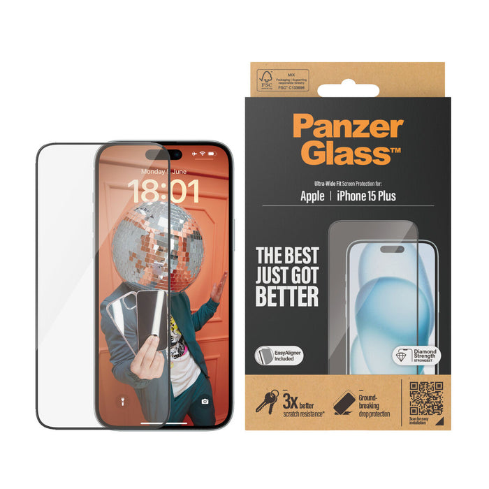 Protector de Pantalla para Móvil Panzer Glass 2811 Apple