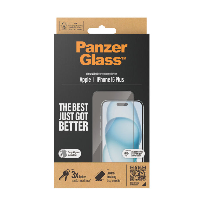 Protector de Pantalla para Móvil Panzer Glass 2811 Apple