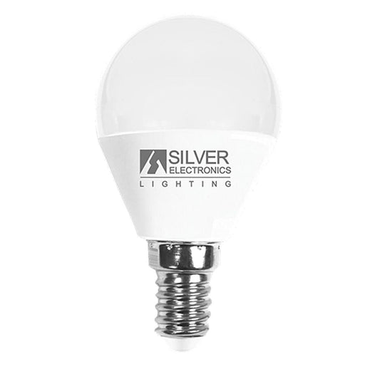 Bombilla LED Silver Electronics ESFERICA PEQUE E14 5000K