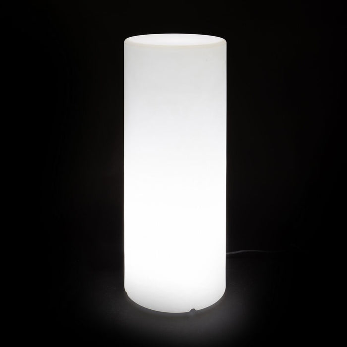 Lámpara de Pie Yaiza Blanco Polietileno ABS 30 x 30 x 75 cm